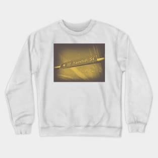 Southeast Yamhill Street, Portland, Oregon by Mistah Wilson Crewneck Sweatshirt